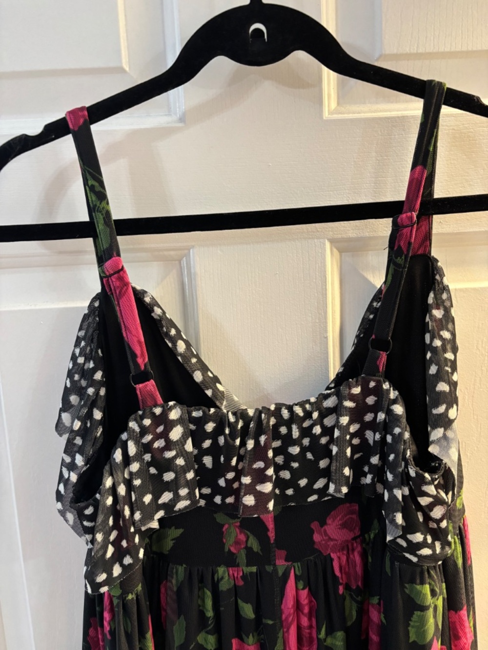 Torrid Betsey Johnson maxi dress 00x 10 - Picture 7 of 11